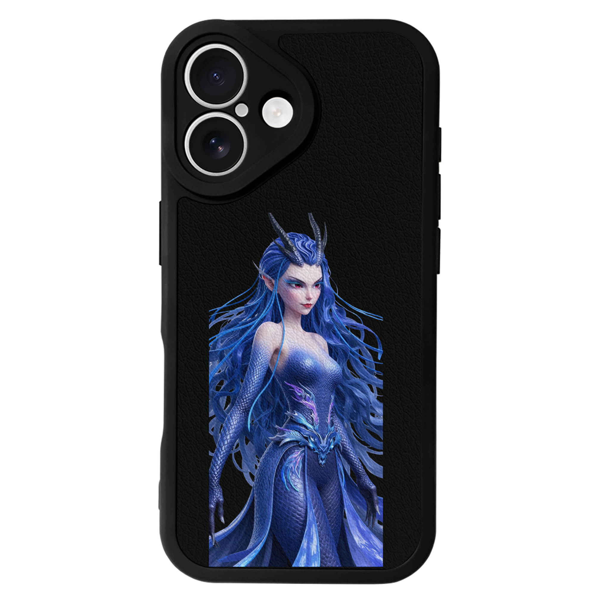 （画像用） Ne Zha 2 ナタ 魔童の大暴れ 【iPhone 16シリーズ対応】シリコンスマホケース（レザー調） 材質：シリコン